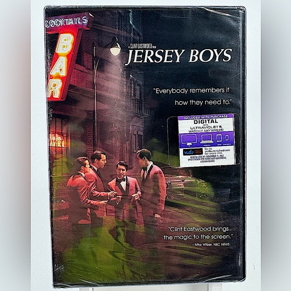 Factory Sealed. Jersey Boys DVD. A Clint Eastwood Film - Picture 1 of 3